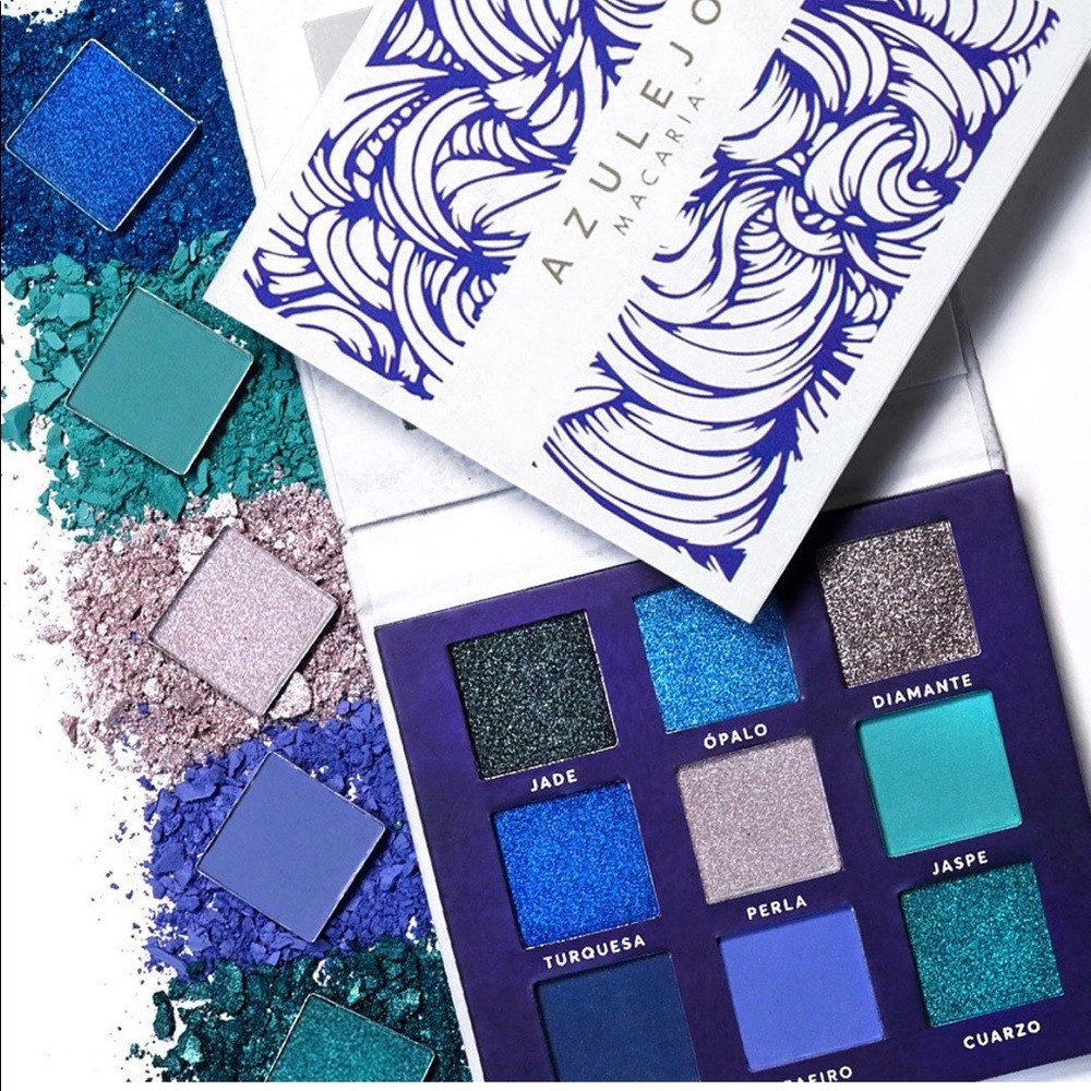 Azulejo Eyeshadow Palette By Macaria Beauty